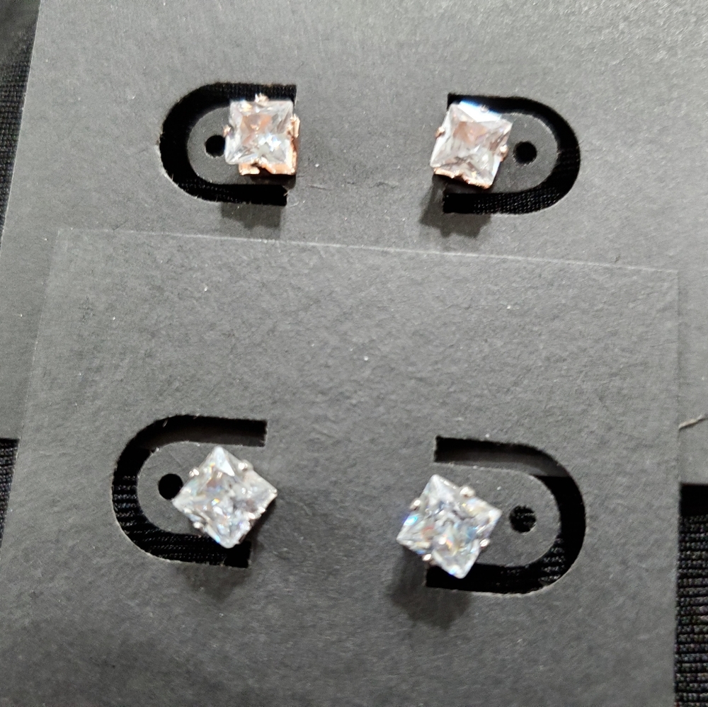 CZ Stud Earrings